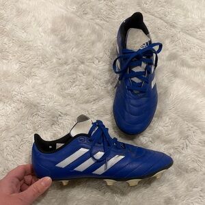 Adidas Goletto VIII Junior Firm Ground soccer cleats I Royal Blue Kids size 3.5